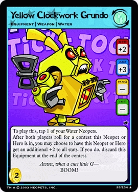 Yellow Clockwork Grundo